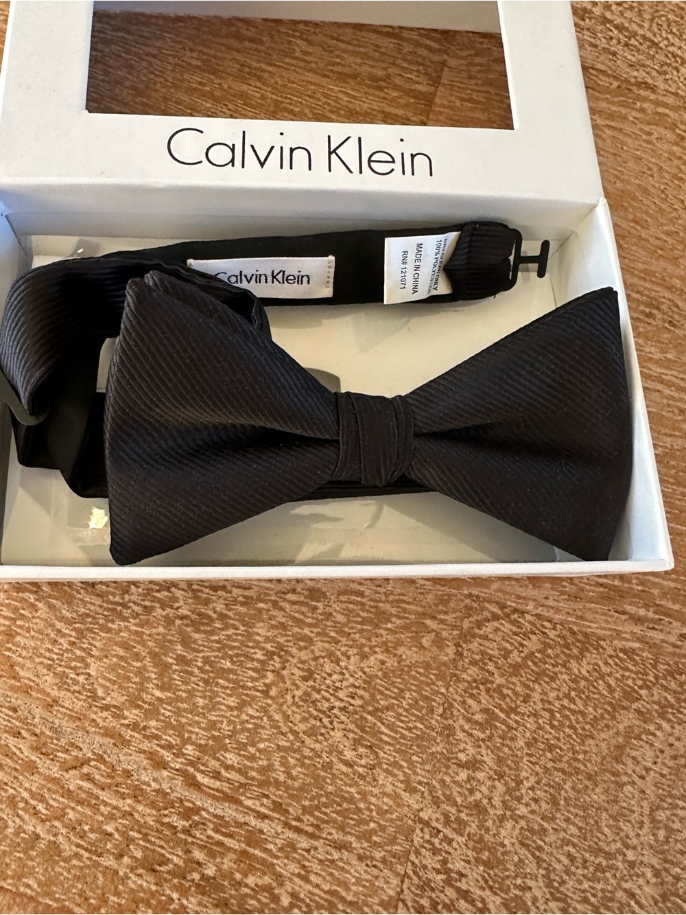 Men’s Calvin Klein Black Bow tie